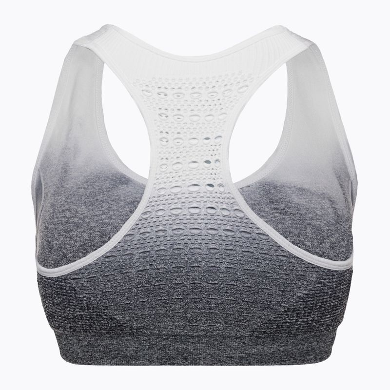 Carpatree Phase Seamless grey=white fitness bra CP-PSB-GW 6