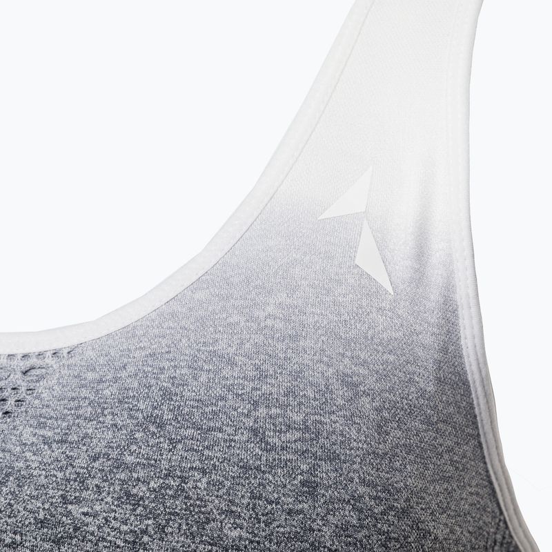Carpatree Phase Seamless grey=white fitness bra CP-PSB-GW 7