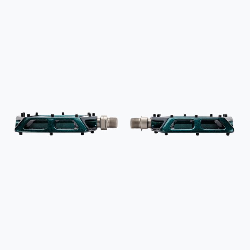 Dartmoor Vibe Pro teal green bicycle pedals 3