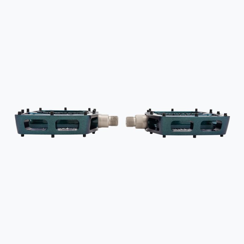 Dartmoor Vibe teal green bicycle pedals 3