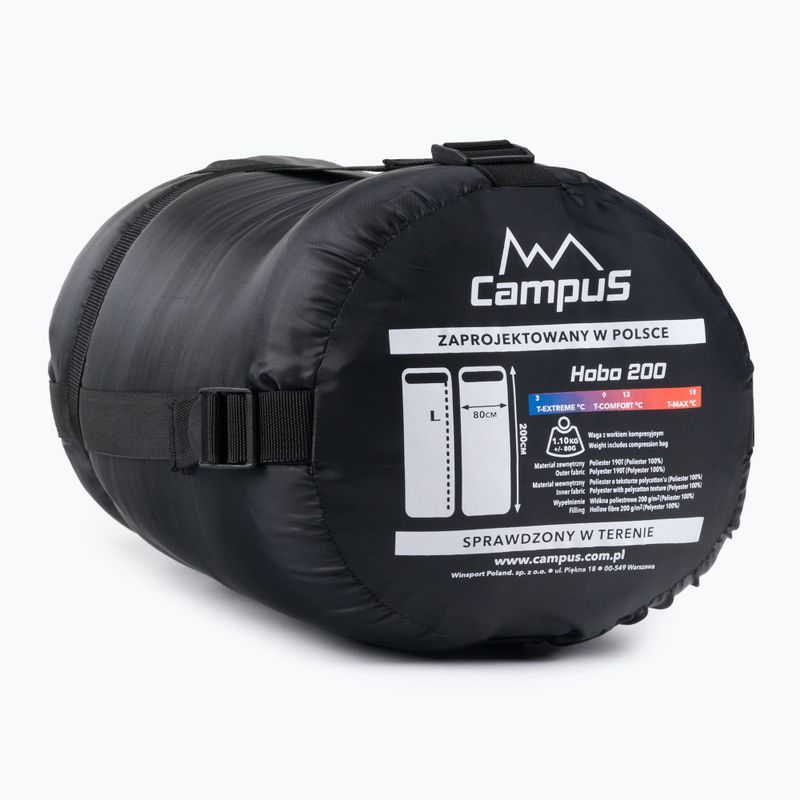 CampuS Hobo 200 sleeping bag black 7