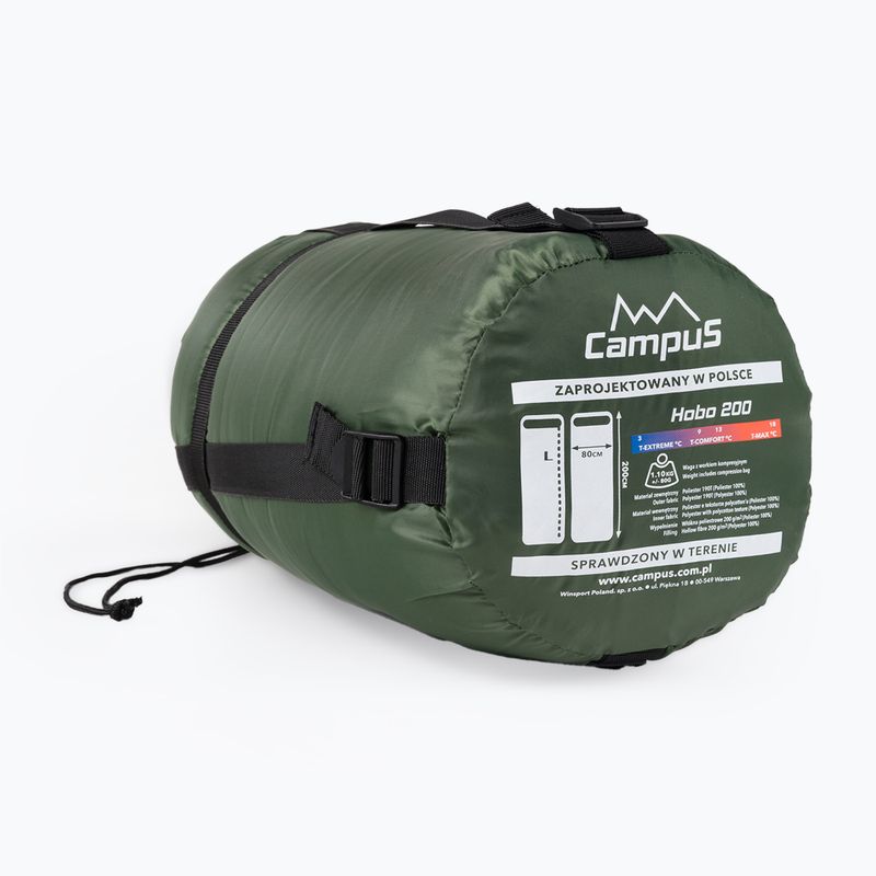 CampuS Hobo 200 sleeping bag green 7
