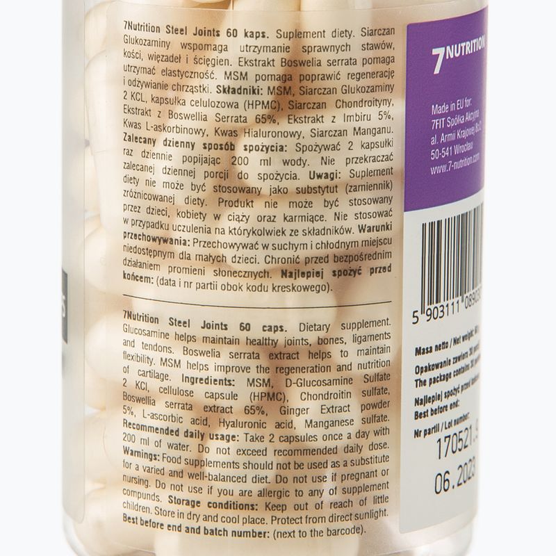 Steel Joints 7Nutrition joint regeneration 60 capsules 7Nu000007 2
