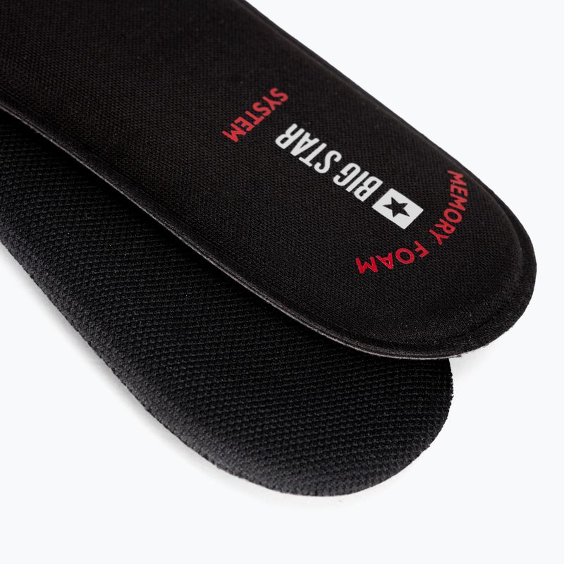 BIG STAR Z7W001 black shoe insoles 3