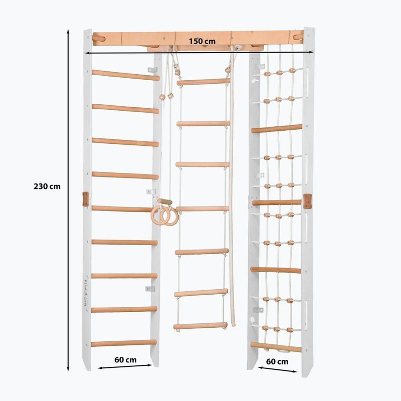 Gymnastic ladder RINAGYM SPR Corner white 2