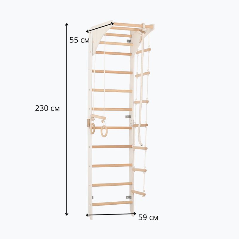 Gymnastic ladder RINAGYM SPR C white 6