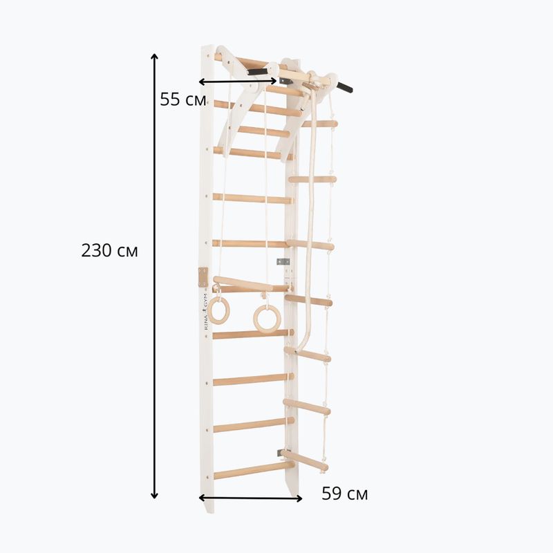 RINAGYM gymnastic ladder SPR A white 4