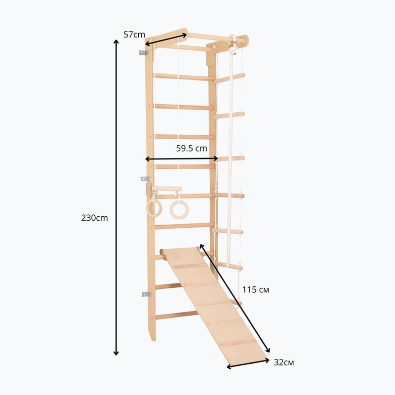 RINAGYM SPR B+SLIDE gymnastic ladder 6