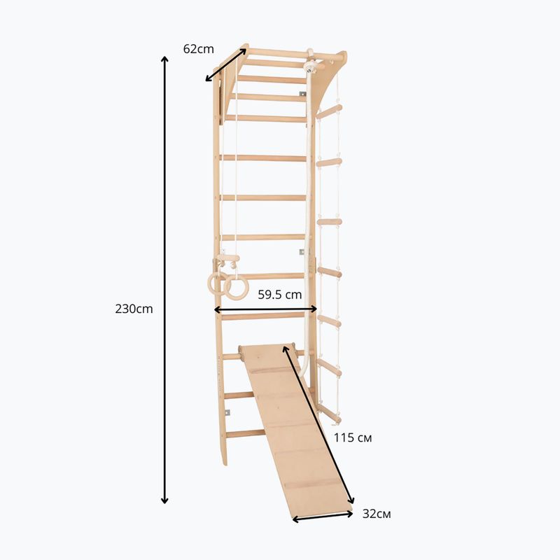 Gymnastic ladder RINAGYM SPR C+SLIDE 6