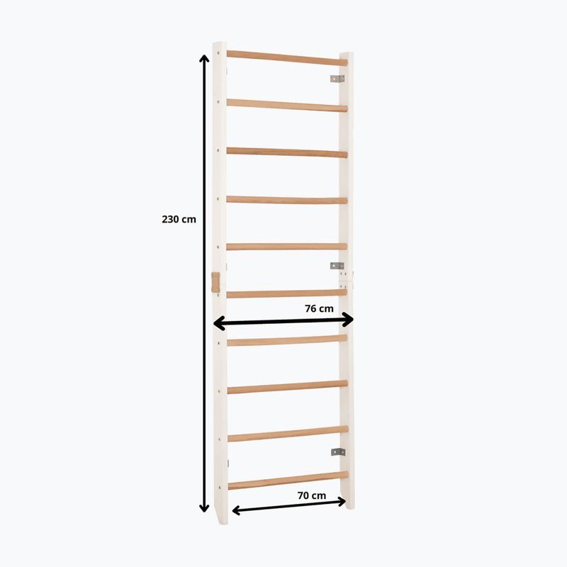 Gymnastics ladder RINAGYM Kombi 1 white 5