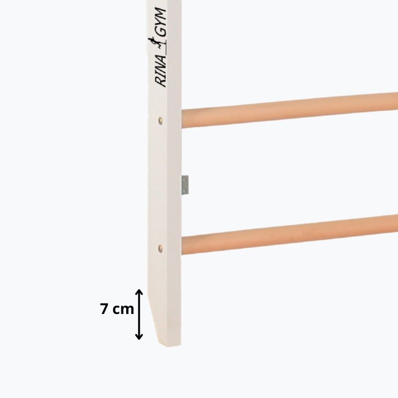 Gymnastics ladder RINAGYM 2W1 gimnastyczna white 11