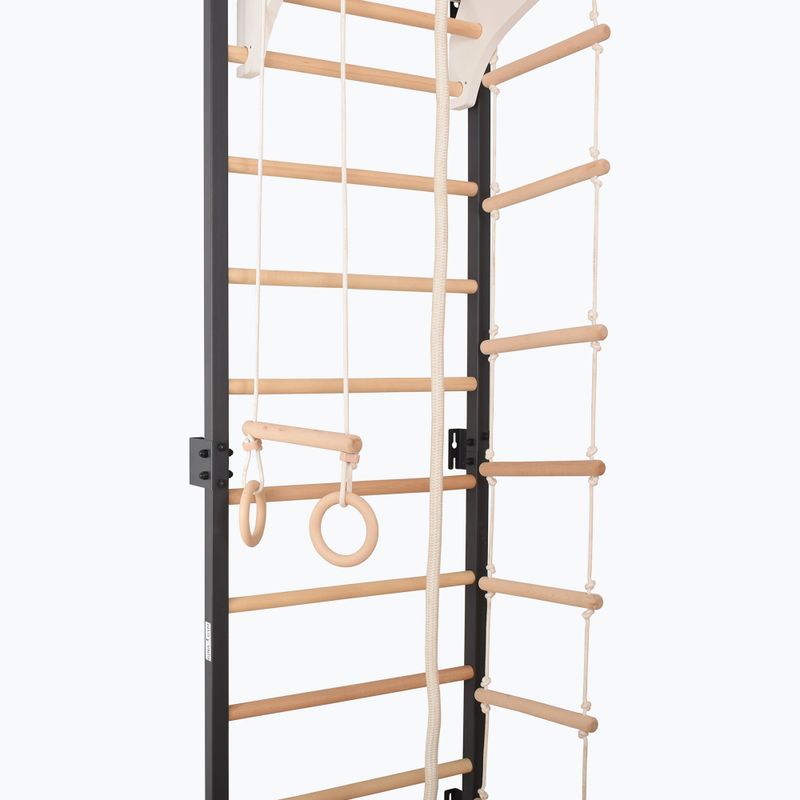 Gymnastics ladder RINAGYM Steel Kom 2 graphit/white 8