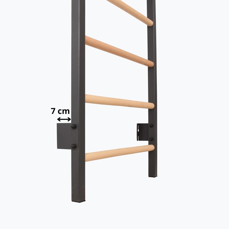 Gymnastics ladder RINAGYM Steel Kom 2 graphit/white 15