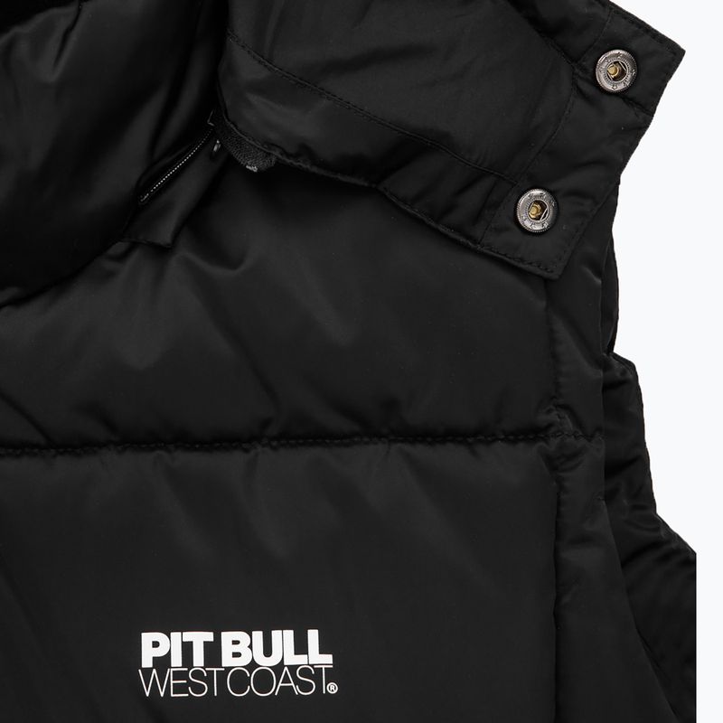 Men's sleeveless Pitbull West Coast Walpen Hooded black 5