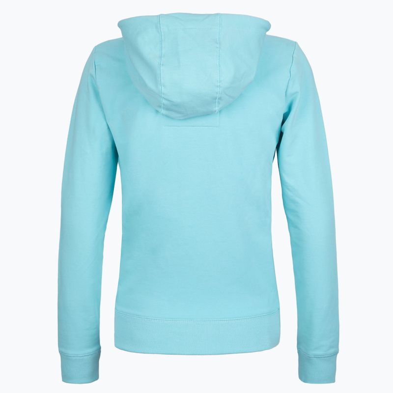 Ladies' sweatshirt Pitbull West Coast Hooded F.Terry „Boxing” turquise 2