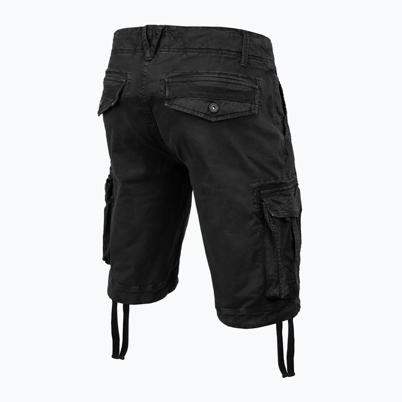 Men's Pitbull Cargo Carver shorts black 2