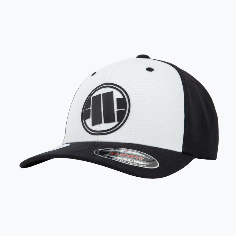 Pitbull West Coast men's full cap New logo white/black