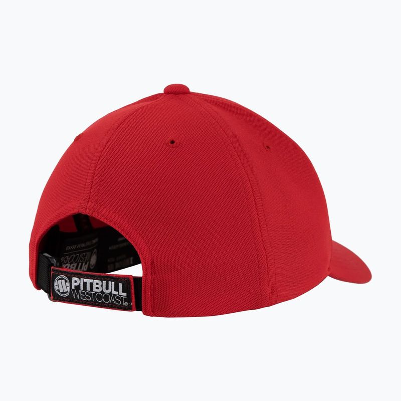 Pitbull Snapback Seascape red baseball cap 2