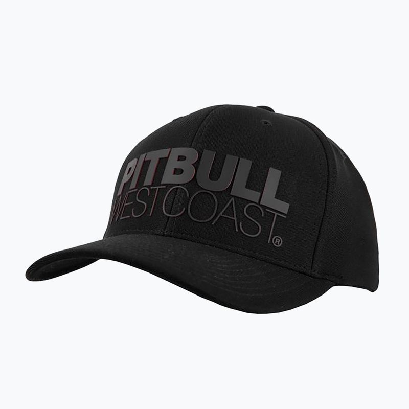 Pitbull West Coast men's Snapback Seascape black/red print cap
