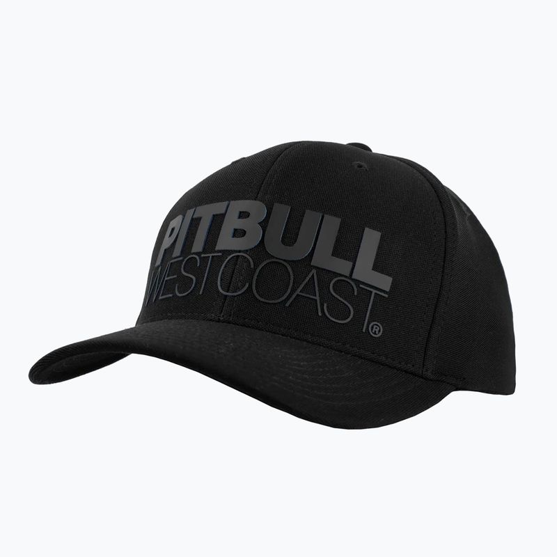 Pitbull Snapback Seascape black/red print baseball cap