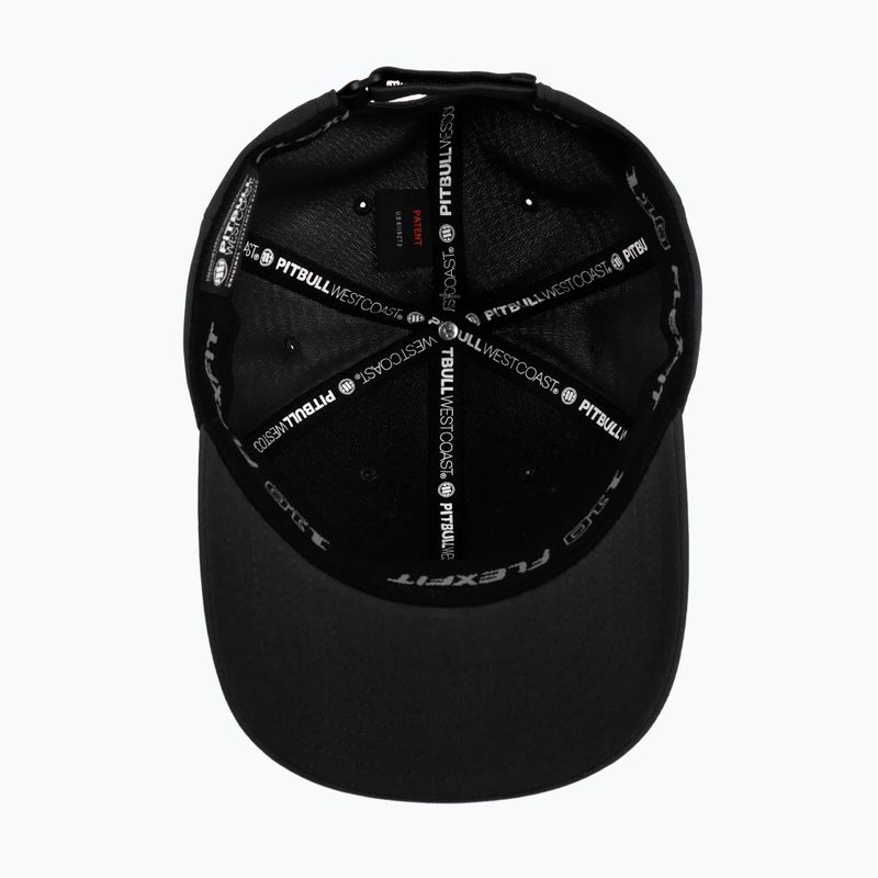 Pitbull Snapback Seascape black/red print baseball cap 3