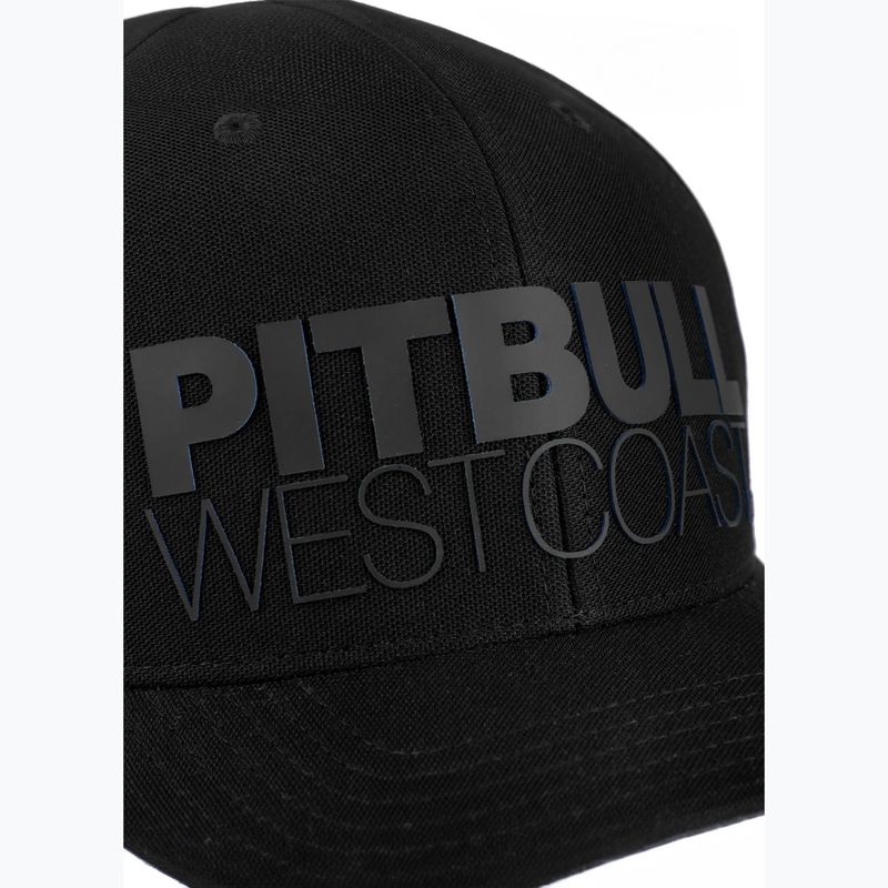 Pitbull Snapback Seascape black/red print baseball cap 4