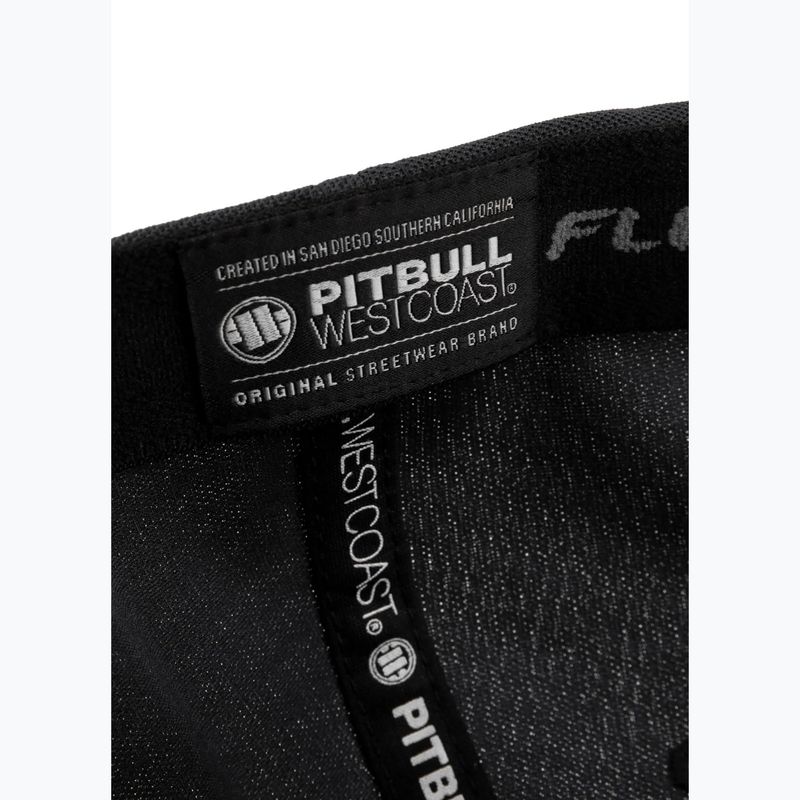 Pitbull Snapback Seascape black/red print baseball cap 6