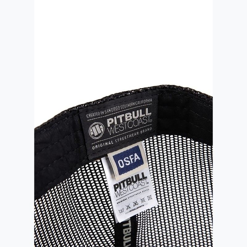 Pitbull Mesh Snapback Dogs cap black 6