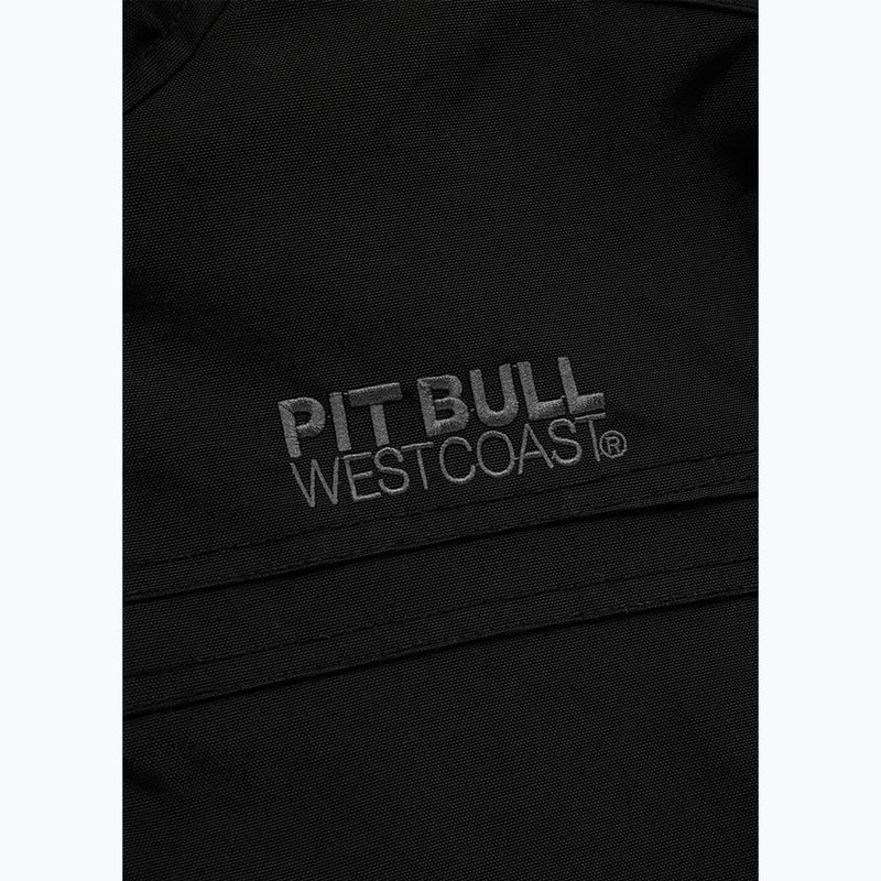 Pitbull West Coast Hooded Balboa 2 black men's winter jacket 9