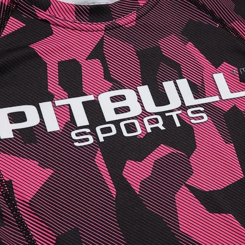 Ladies' Rashguard Pitbull West Coast T-S Rash Dillard pink camo 3
