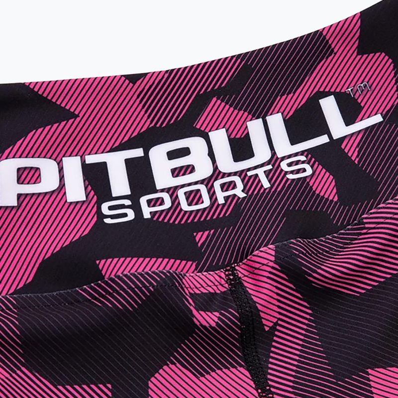 Women's leggings Pitbull West Coast Compr Pants Dillard pink camo 3