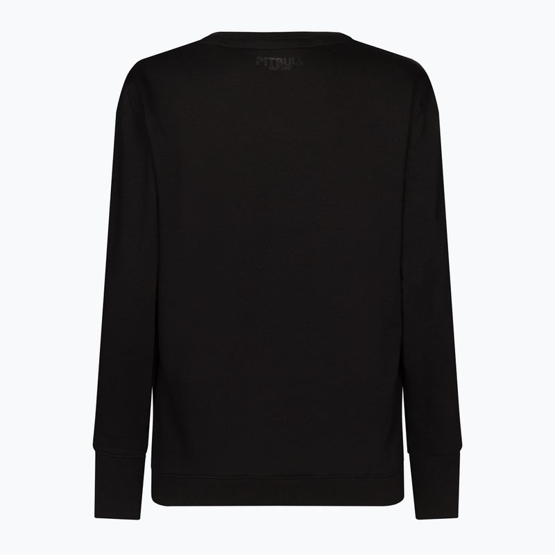 Ladies' sweatshirt Pitbull West Coast Crewneck Seascape black 2