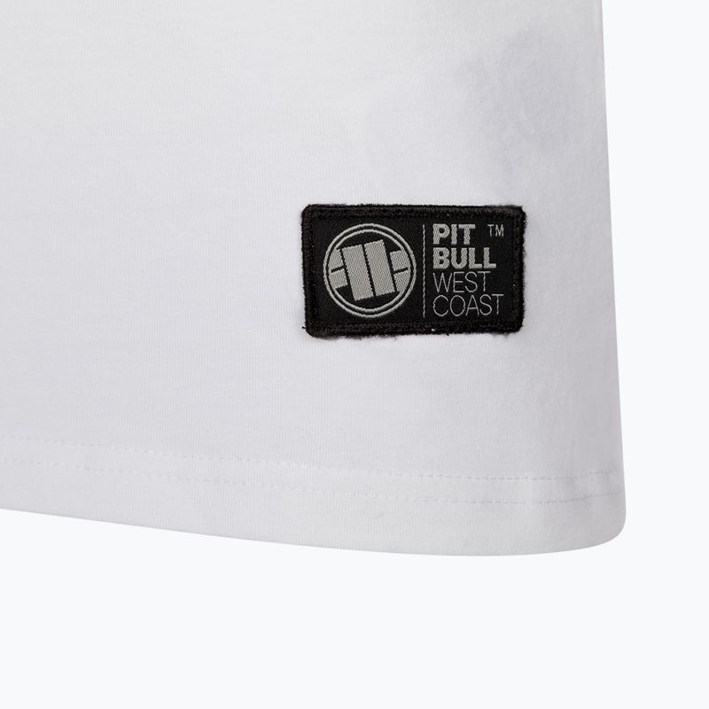 Men's tank top Pitbull West Coast Tank Top Slim Fit Lycra Small Logo white 3