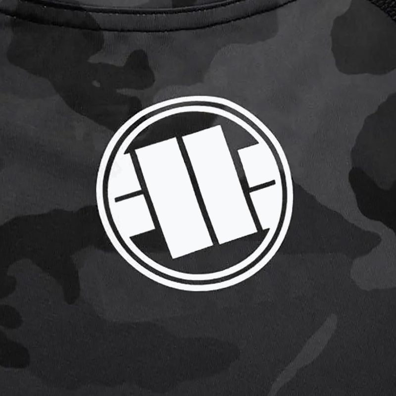Ladies' Rashguard Pitbull West Coast Rash T-S All black camo 5