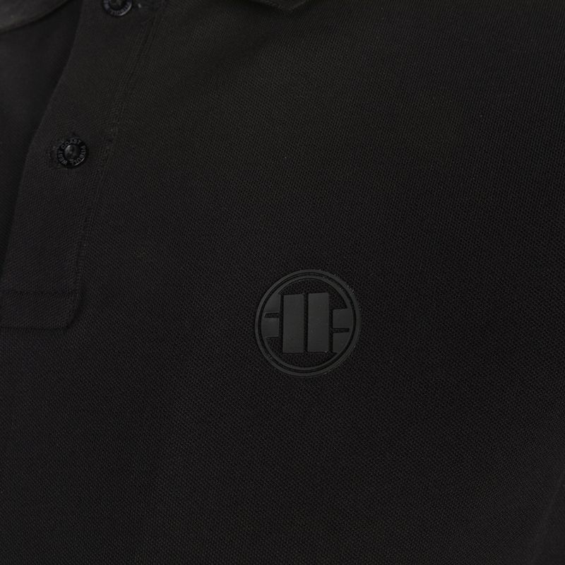 Men's polo shirt Pitbull West Coast Polo Slim Logo black 3