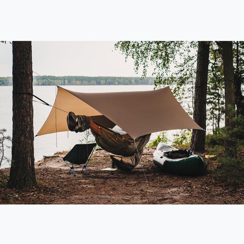 Hiking hammock Lesovik Draka golden brown 5