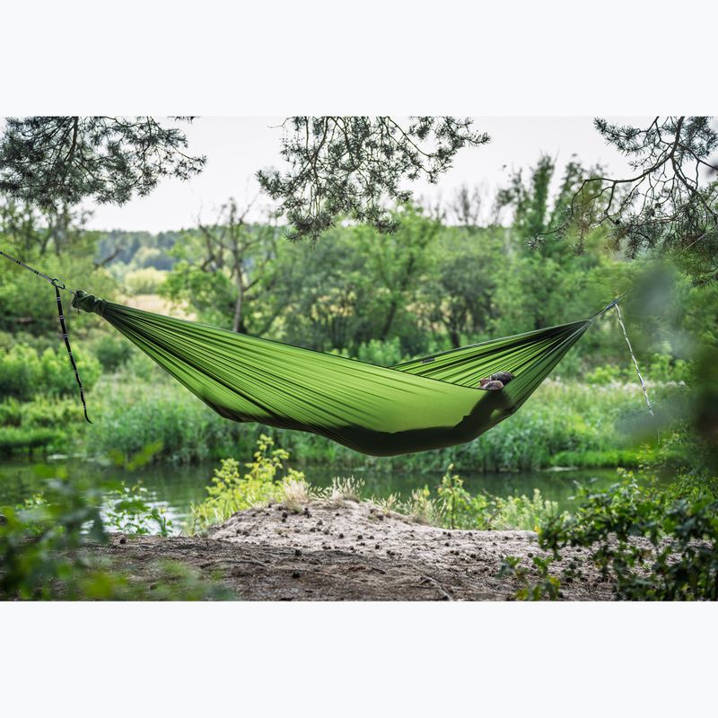 Travel hammock Lesovik Bright treetop green 2