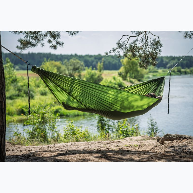 Travel hammock Lesovik Bright treetop green 3