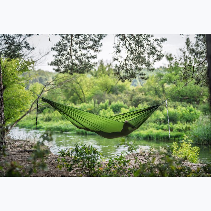 Travel hammock Lesovik Bright treetop green 4