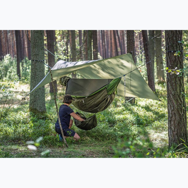 Travel hammock Lesovik Draka 2026 treetop green 3