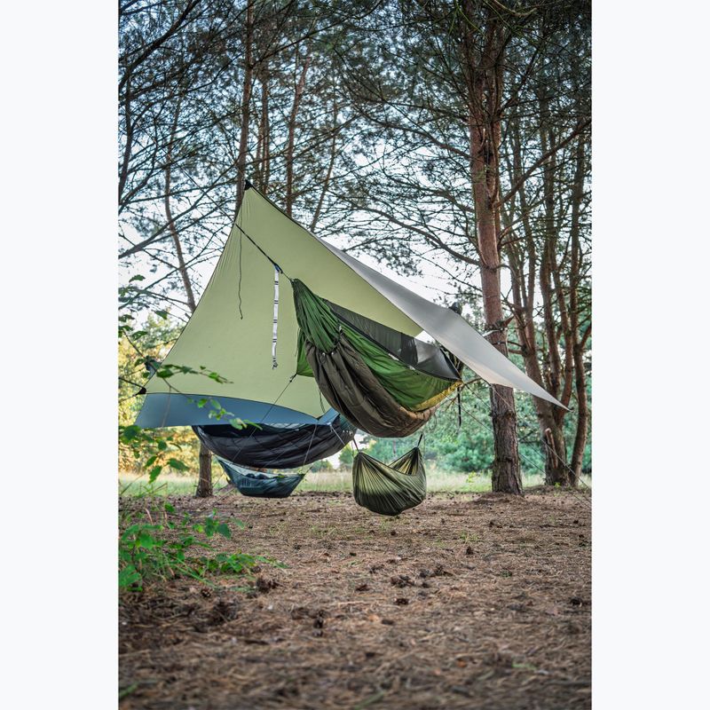Travel hammock Lesovik Draka 2026 treetop green 6