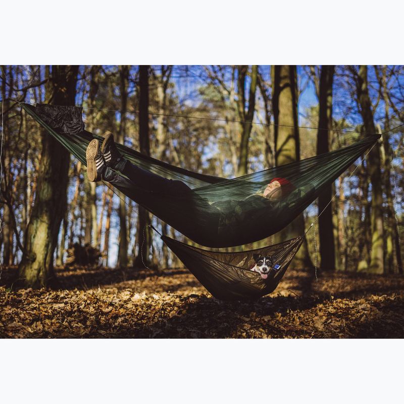 Travel hammock Lesovik Sul forest green 4