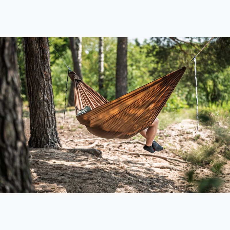 Travel hammock Lesovik Sharp choco root 5