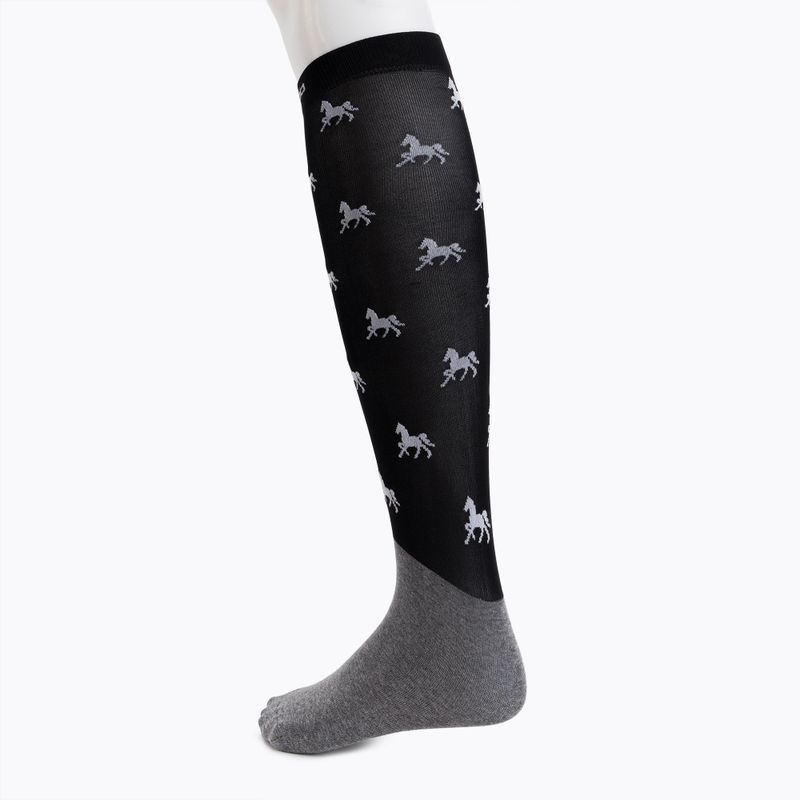 Comodo black riding socks SPJM/01 2