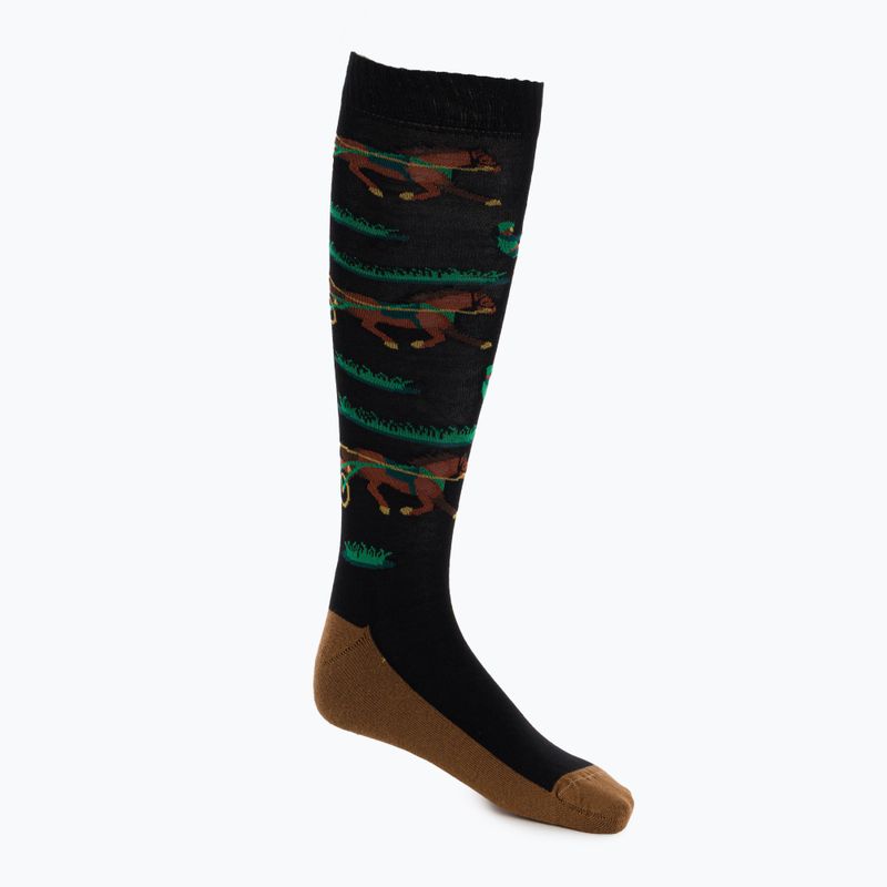 Comodo black riding socks SJBW/27