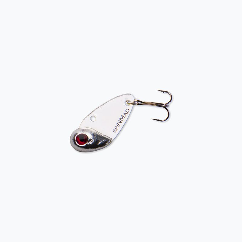 SpinMad moth silver cicada lure 0110