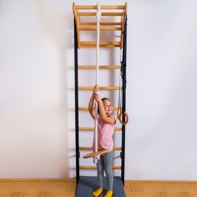 BenchK children's gymnastics accessories set in natural oak A/076 6