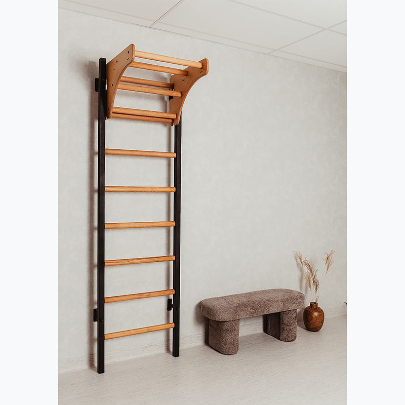 BenchK Pull Up Bar PB076 in natural oak BK-076 7
