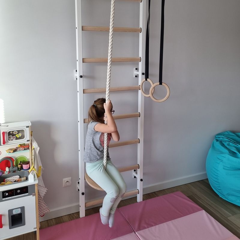 BenchK gymnastics ladder white BK-721W+A204 5