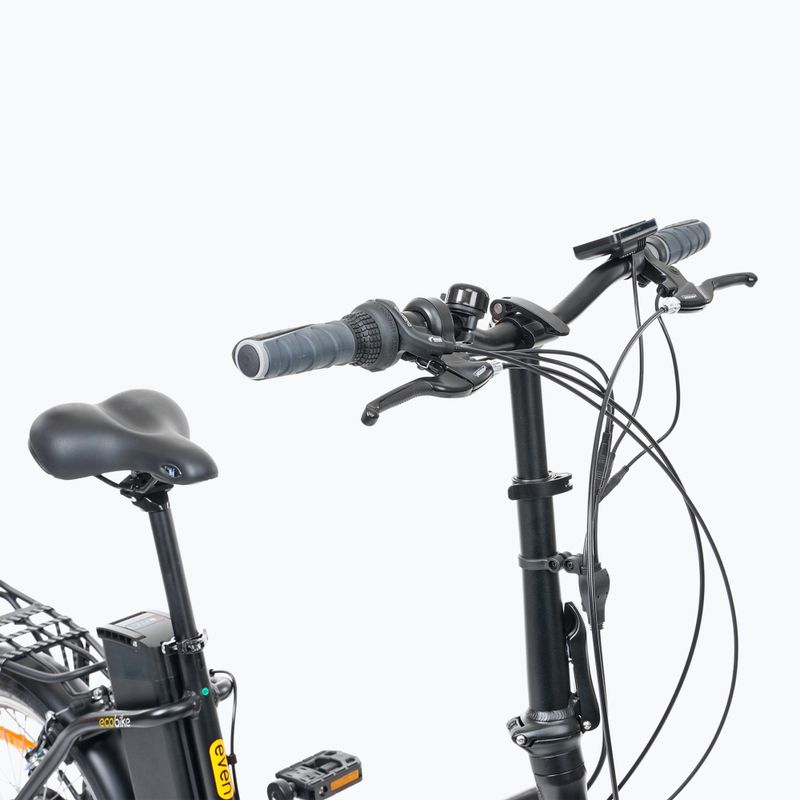 EcoBike Even Black 13Ah black electric bike 1010202 4
